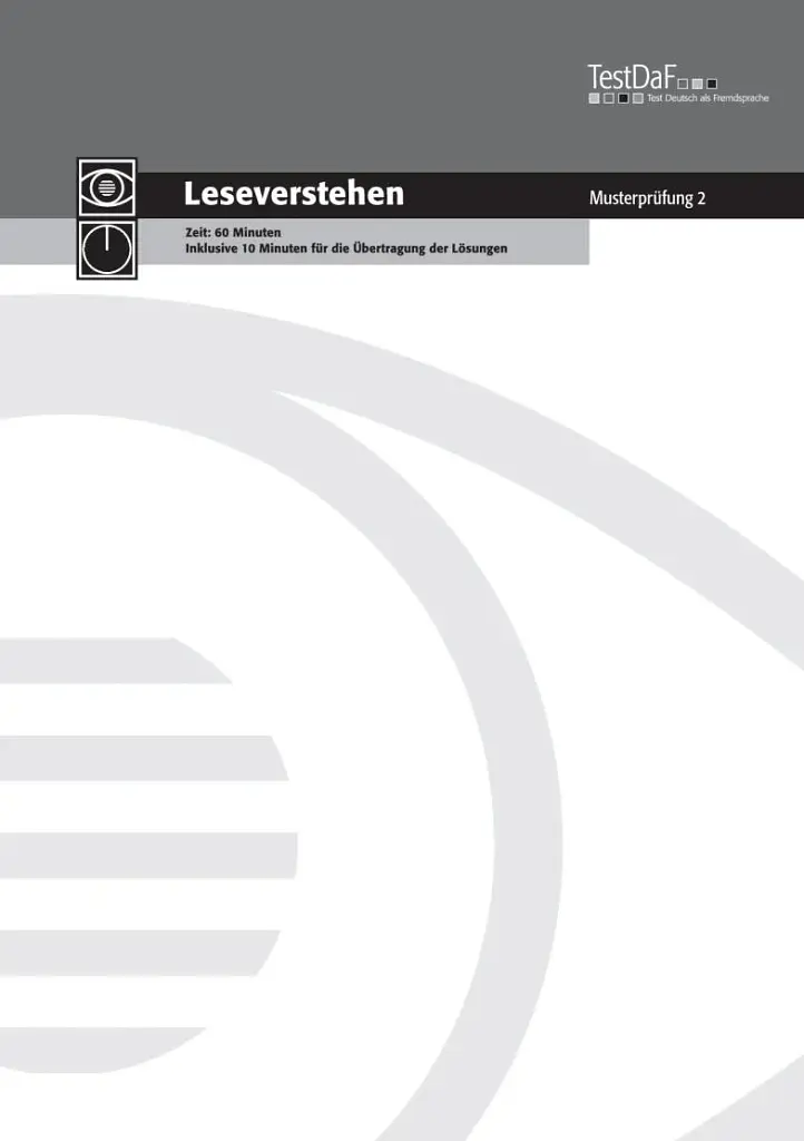 TestDaF Musterprufung 2. Heft mit Audio-CD - фото 8