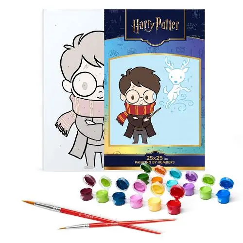 Картина за номерами для дітей "Harry Potter: Милий Патронус" 25х25 см - фото 2