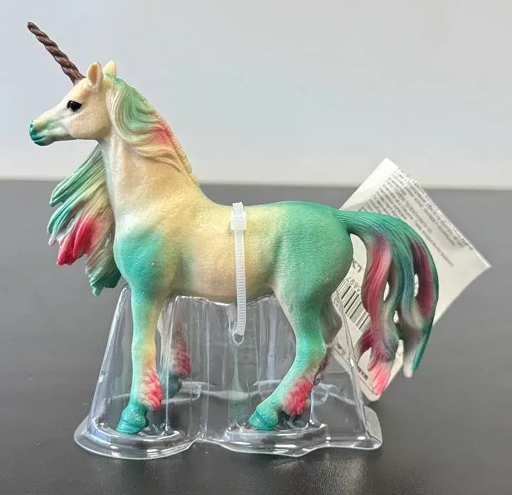 Фігурка єдинорога зеленого Dino Toys, 31,5×22×10,5 см - фото 2