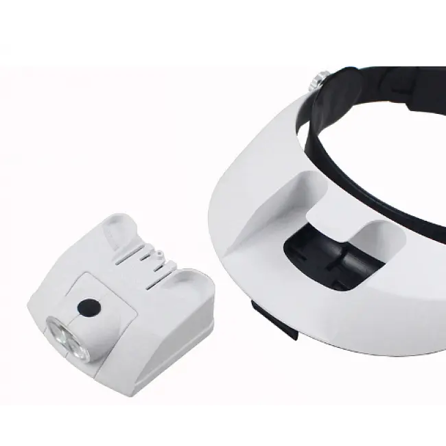 Лупа бінокулярна з Led підсвічуванням 1X 3.5 X збільшення Magnifier 81001-H - фото 2
