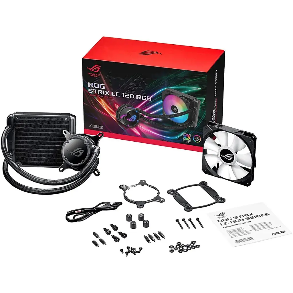 Система рідинного охолодження ASUS ROG-STRIX-LC-120 RGB (90RC0051-M0UAY0) - фото 4