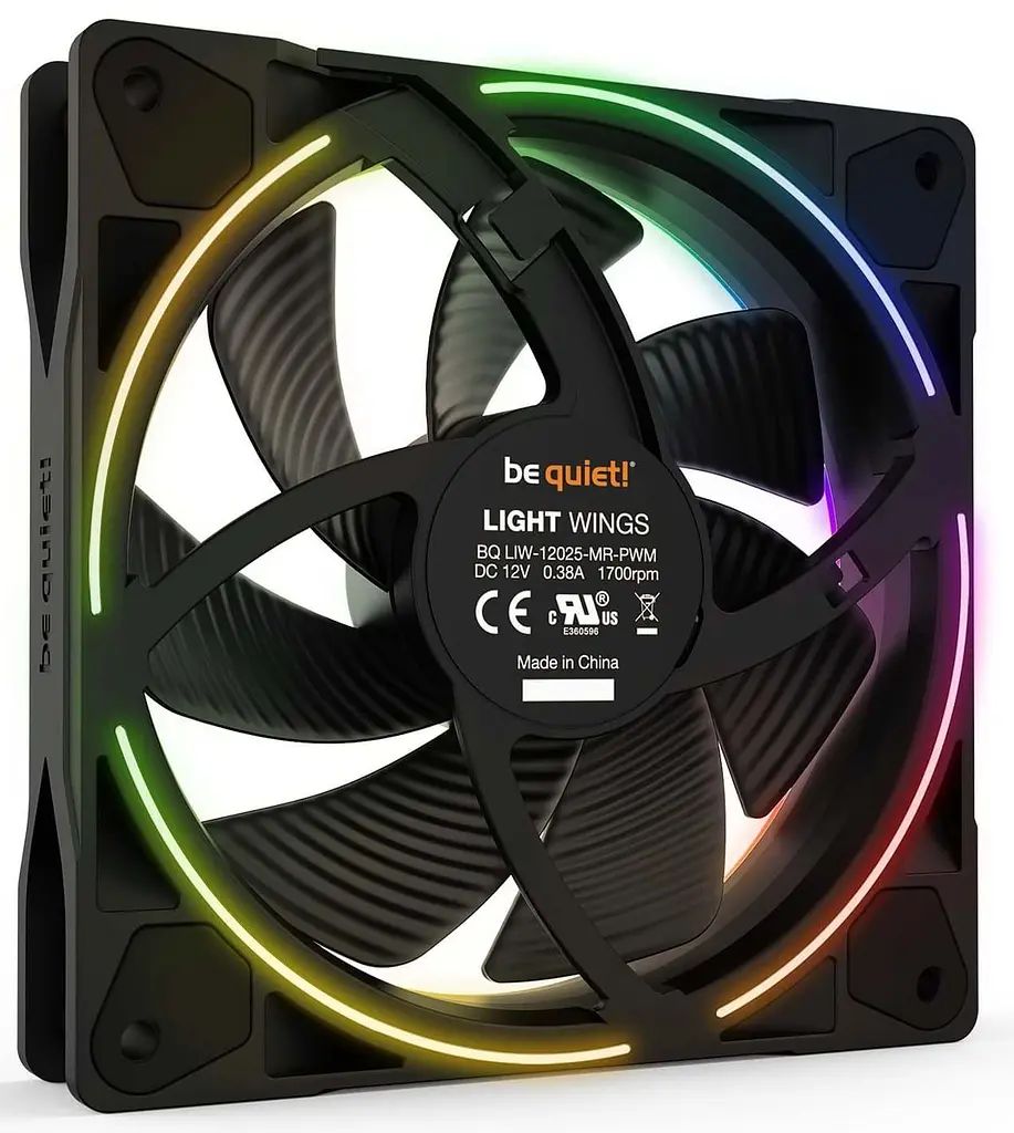Вентилятор Be quiet! LIGHT WINGS 120mm PWM (BL072) - фото 2