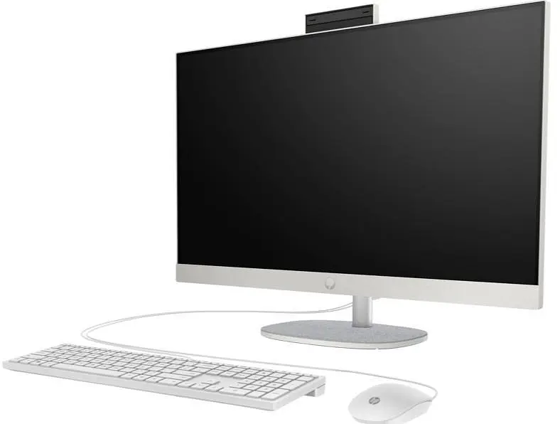 Моноблок HP 27 27-cr0039ua /Ryzen 5 7520U/16GB/512SSD/DOS/Shell White (A1QY1EA) - фото 2
