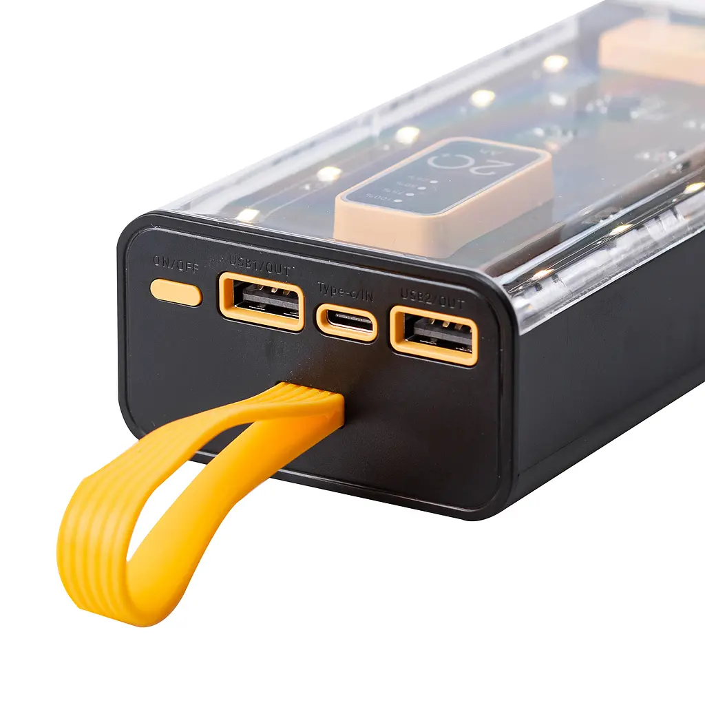 Повербанк Smart X X101 20000 mAh USB-C/USB-A 4 шнури в комплекті - фото 3