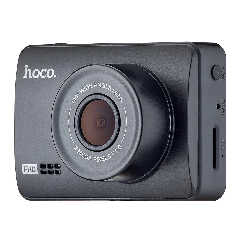 Відеореєстратор Hoco DV3 Driving recorder with display (dual-channel) Чорний - фото 3