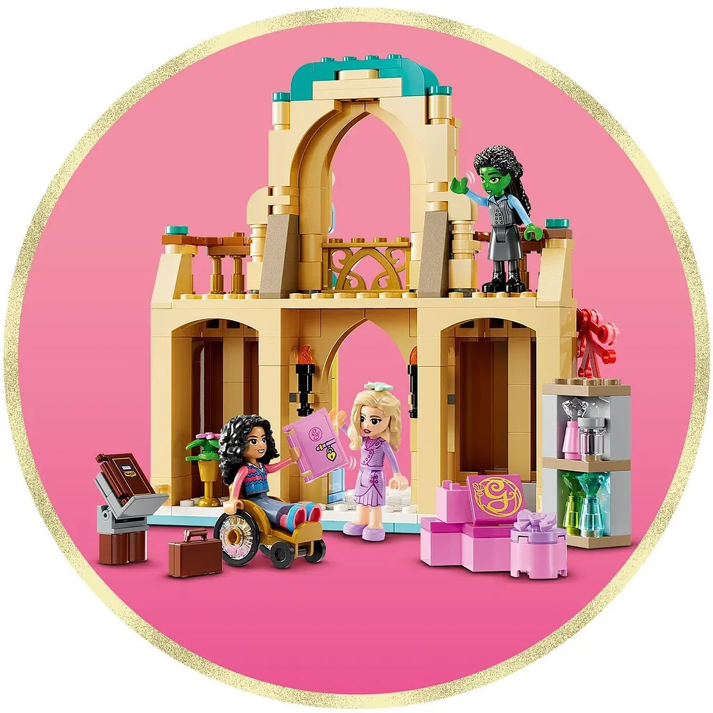 Конструктор LEGO Wicked Глинда, Эльфаба и Несароза в Университете Шиз 304 детали (75681) - фото 8