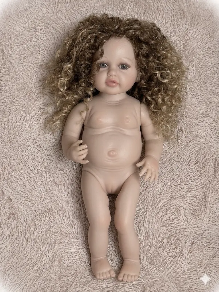 Реалістична Кукла Реборн 55 см повністю вінілова Doll Reborn Baby К0100513 - фото 3