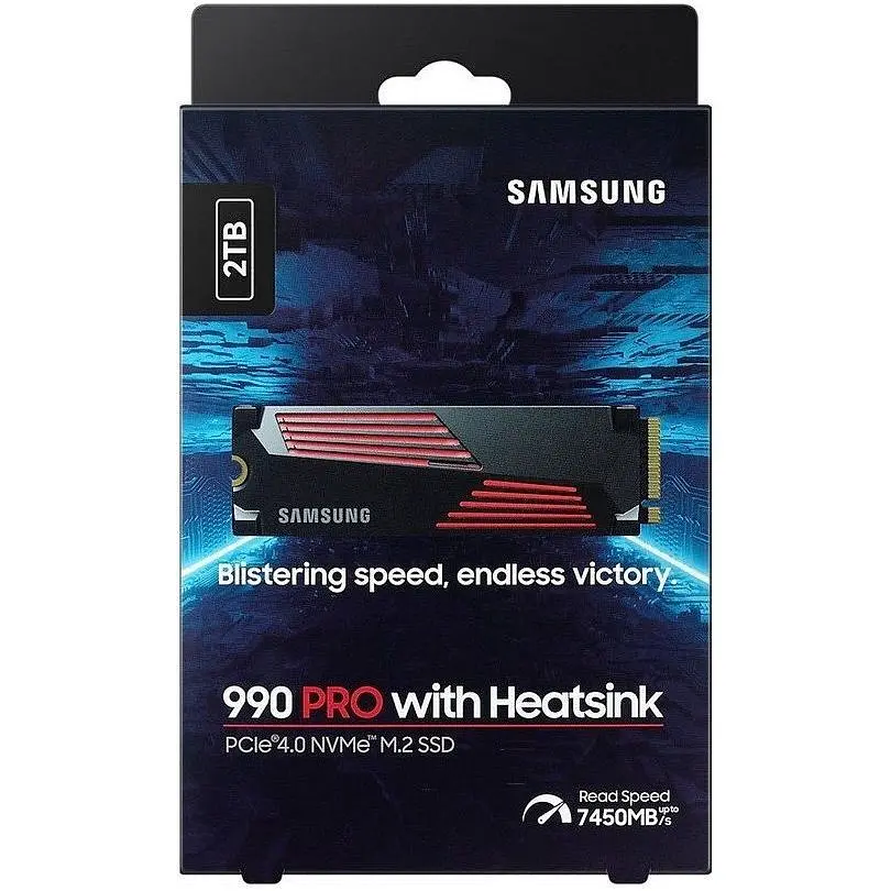 SSD накопичувач Samsung 990 PRO 2TB with Heatsink (MZ-V9P2T0CW) [103795] - фото 5