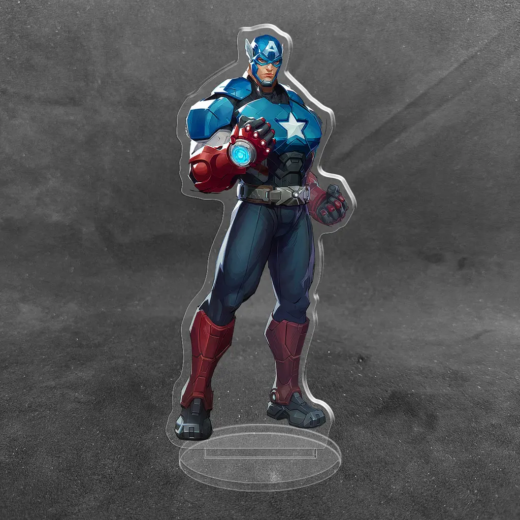 Акрилова колекційна фігурка Marvel Rivals - Steven Rogers 15 см