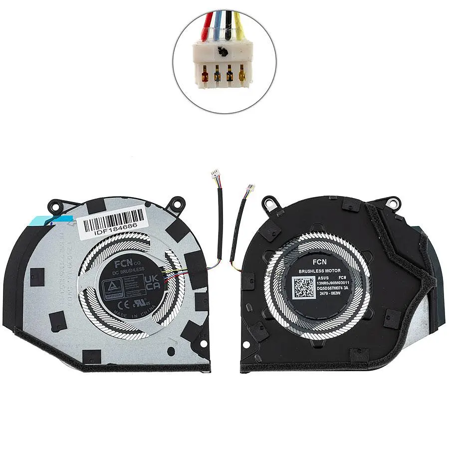 Вентилятор для ноутбука Asus ROG Zephyrus (GA605WI GA605WV) CPU Fan