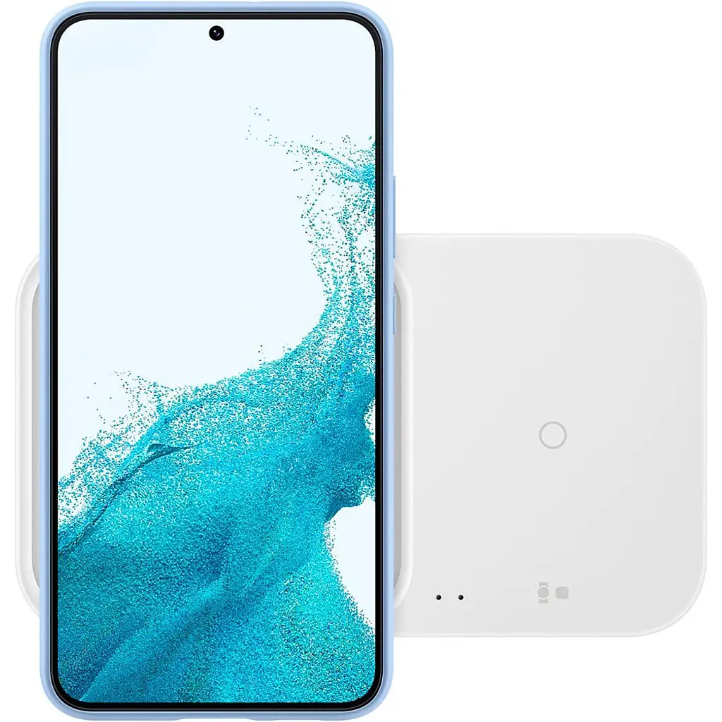 Бездротовий зарядний пристрій Samsung Wireless Charger Duo w/o TA White (EP-P5400BWEGEU) [112090] - фото 5