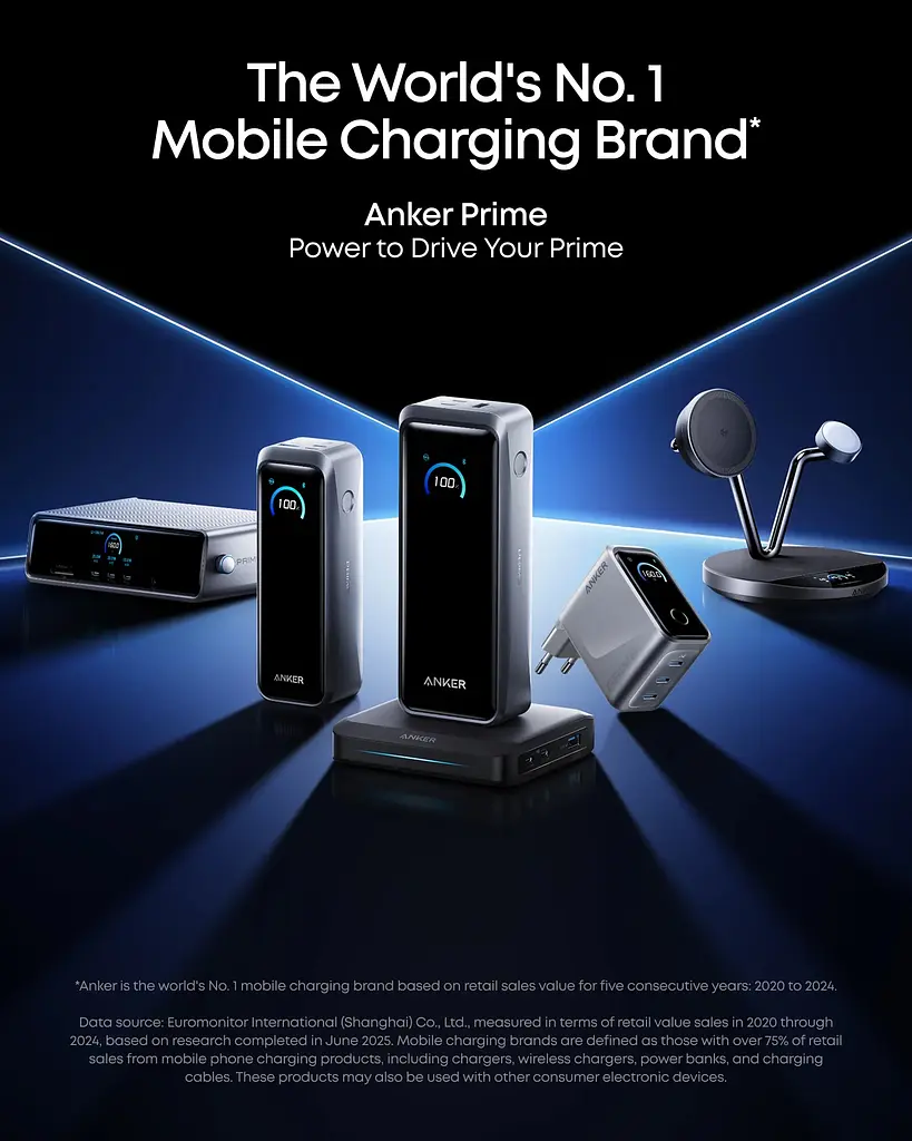 Мережевий зарядний пристрій GaNPrime Charger 160W Anker teh0026806 - фото 7