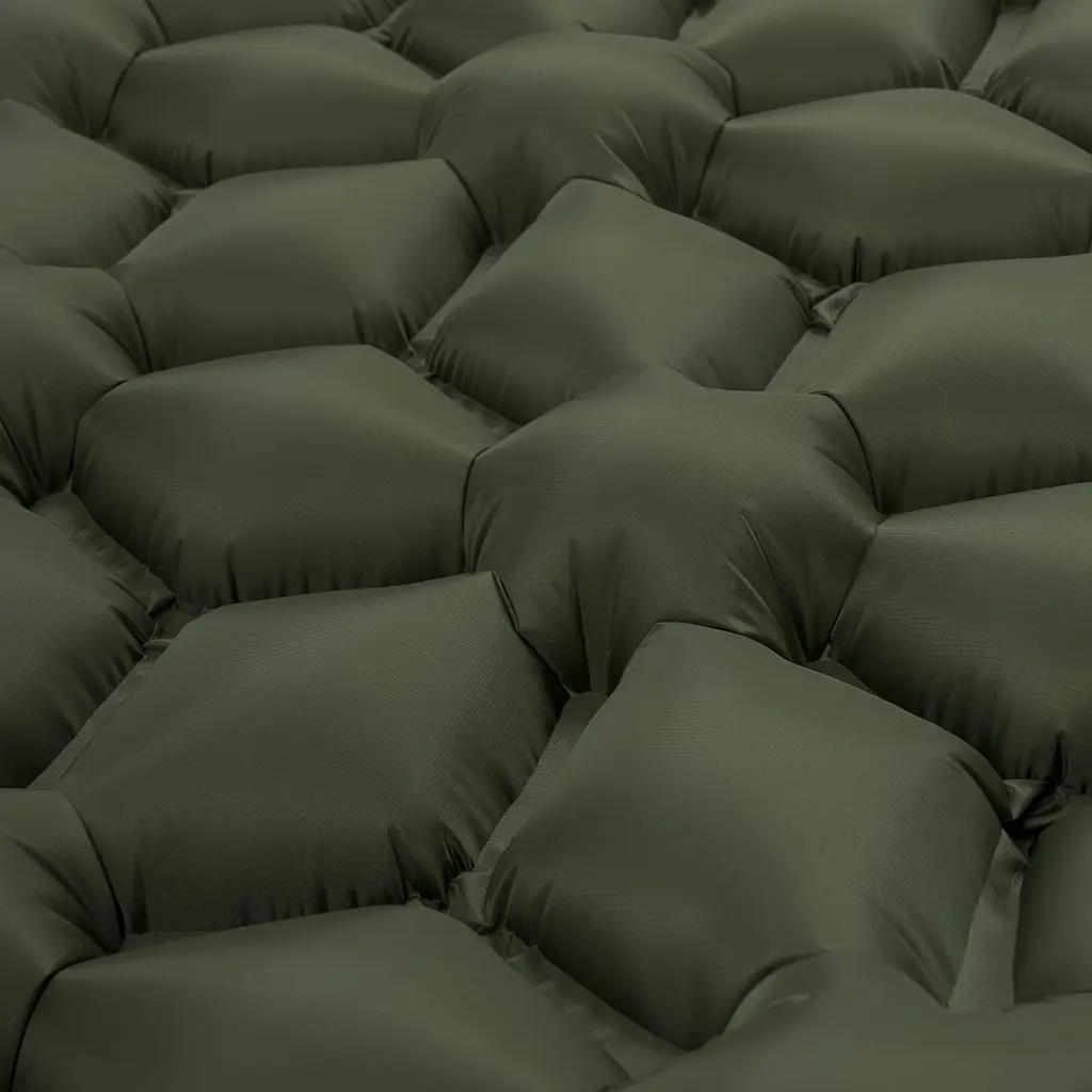 Килимок надувний Highlander Nap-Pak Inflatable Sleeping Mat 5 cm Olive (AIR071) - фото 6