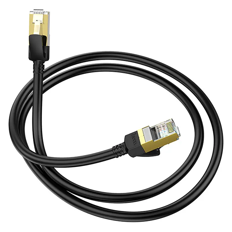 Дата кабель Hoco US 02 Level pure copper gigabit ethernet (1 m) Black - фото 5