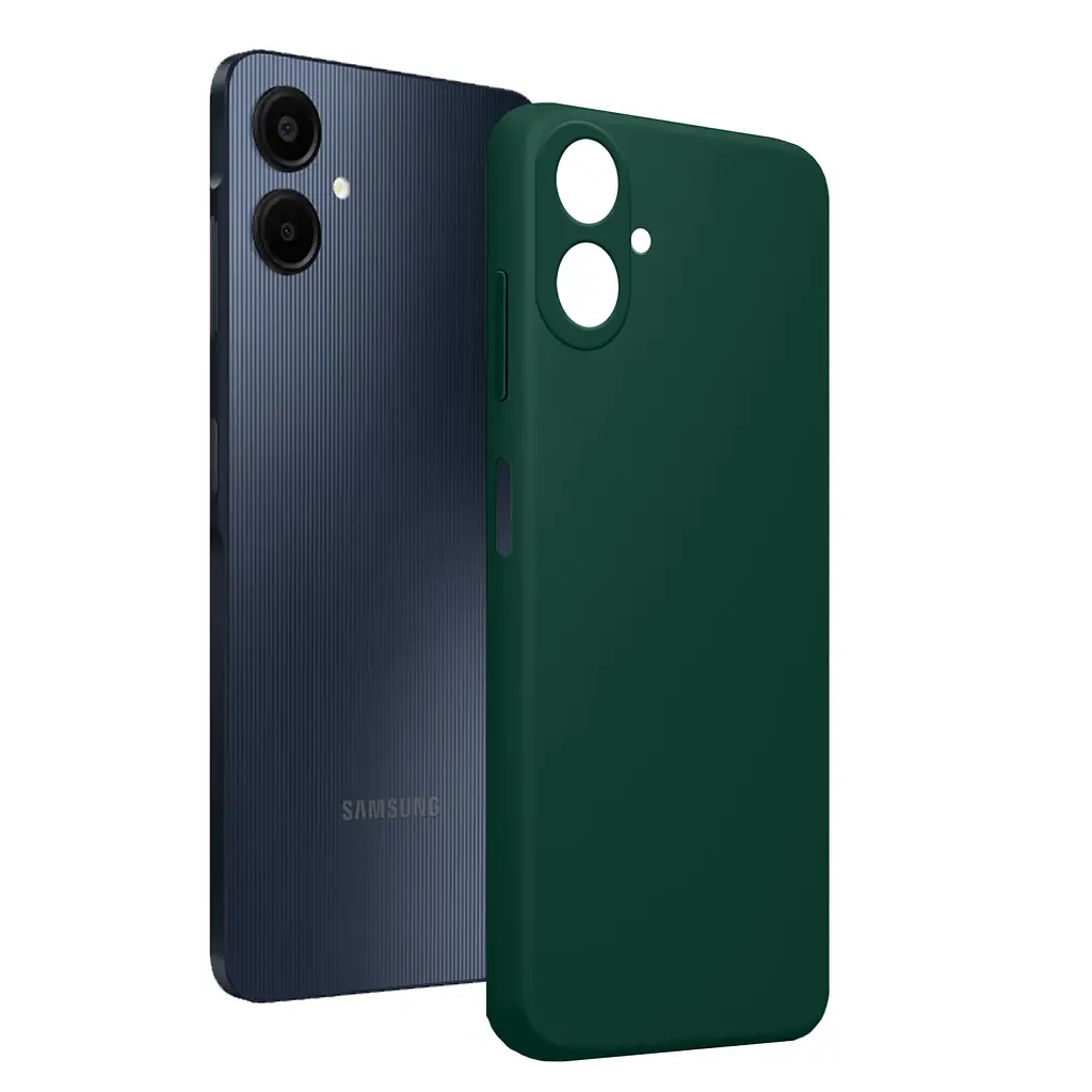 Чохол Make Samsung A07 Silicone Green - фото 4