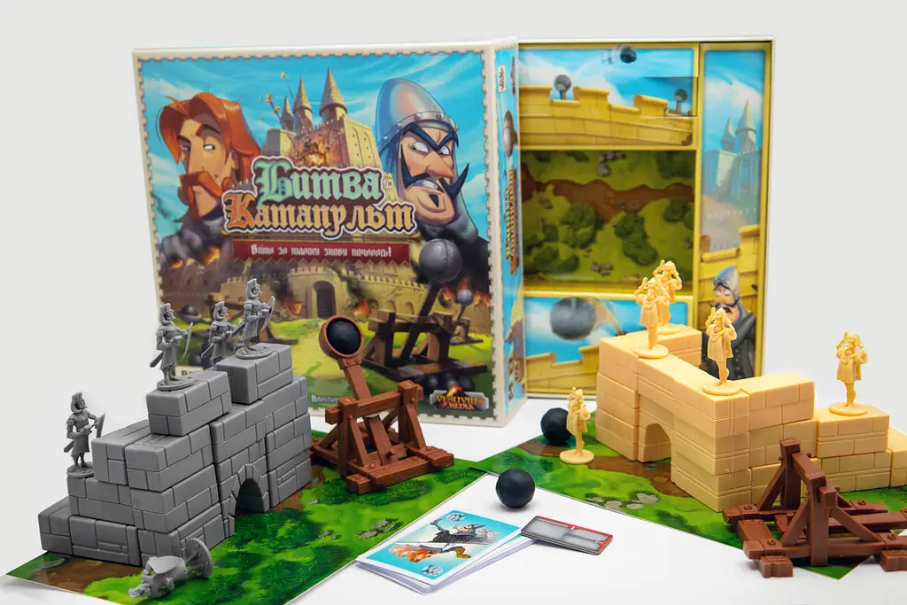 Настільна гра Fun Games Shop Битва Катапульт (Catapult Kingdoms, Catapult Feud) (укр.) (FGS40) - фото 7
