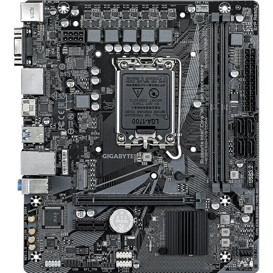 Материнська плата Gigabyte H610M S2H V3 DDR4 [146946] - фото 2