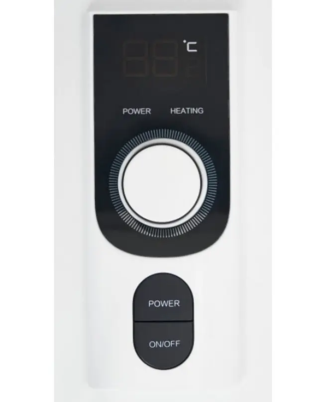 Водонагреватель Midea 80 л, 2 кВт, мокрый ТЭН, вертикальный, прямоугольный, белый (D80-20ED2(W)) - фото 6