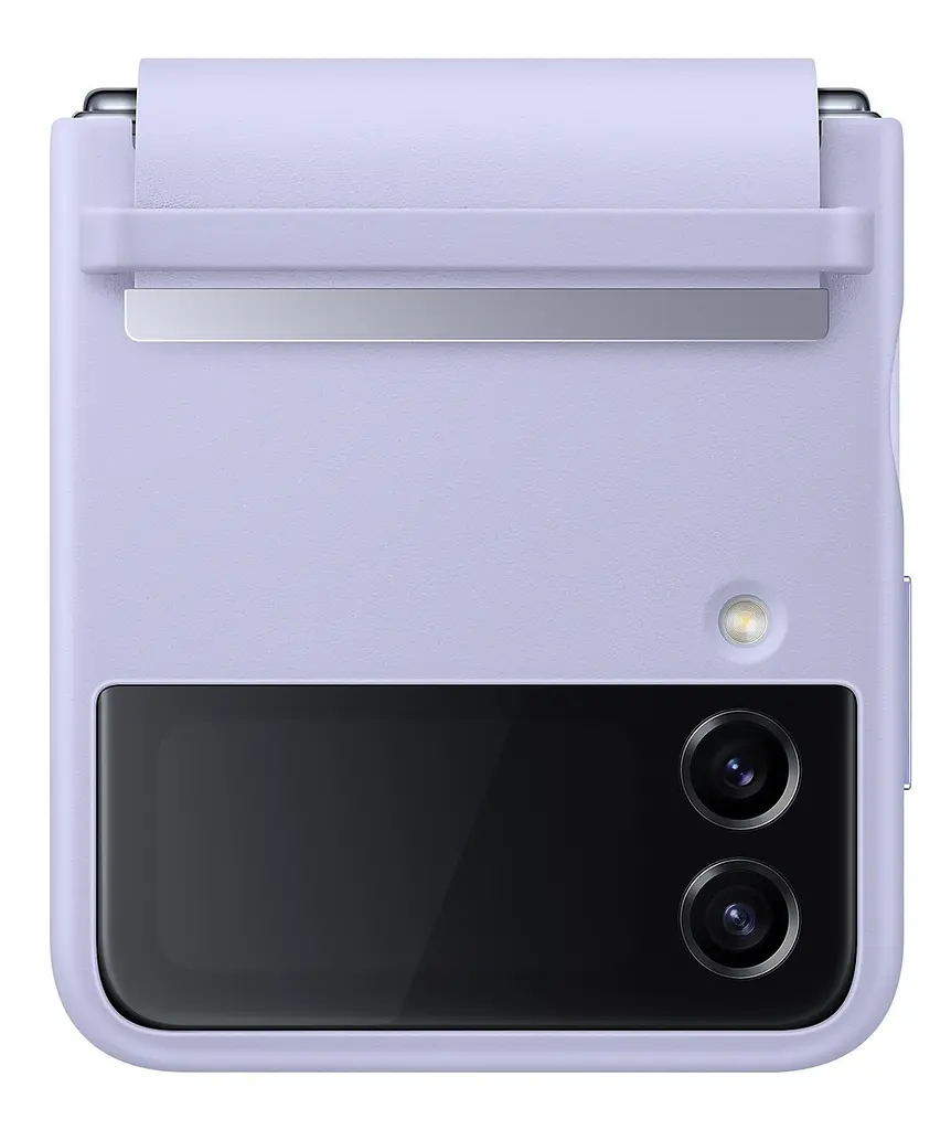 Чохол шкіряний оригінальний Leather Cover EF-VF721LLEGUA для Samsung Galaxy Z Flip4 Lavender - фото 2