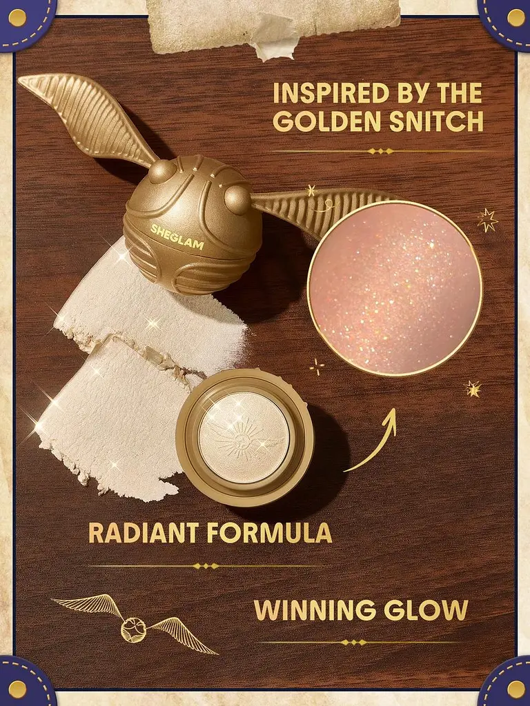 Harry Potter™ X SHEGLAM Golden Snitch Highlighter | Хайлайтер - фото 2
