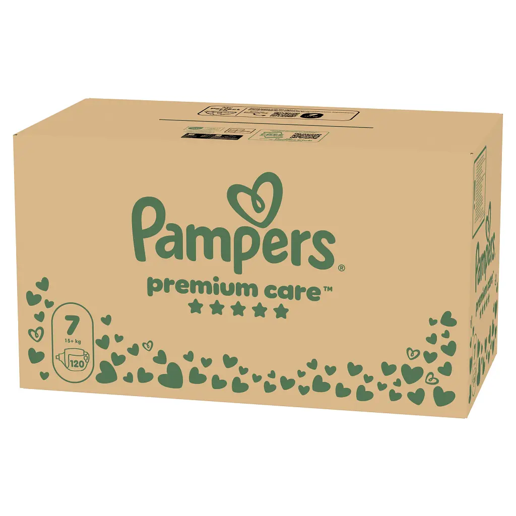 Підгузки Pampers Premium Care Розмір 7 (15+ кг) 120 шт (8006530223638) - фото 2