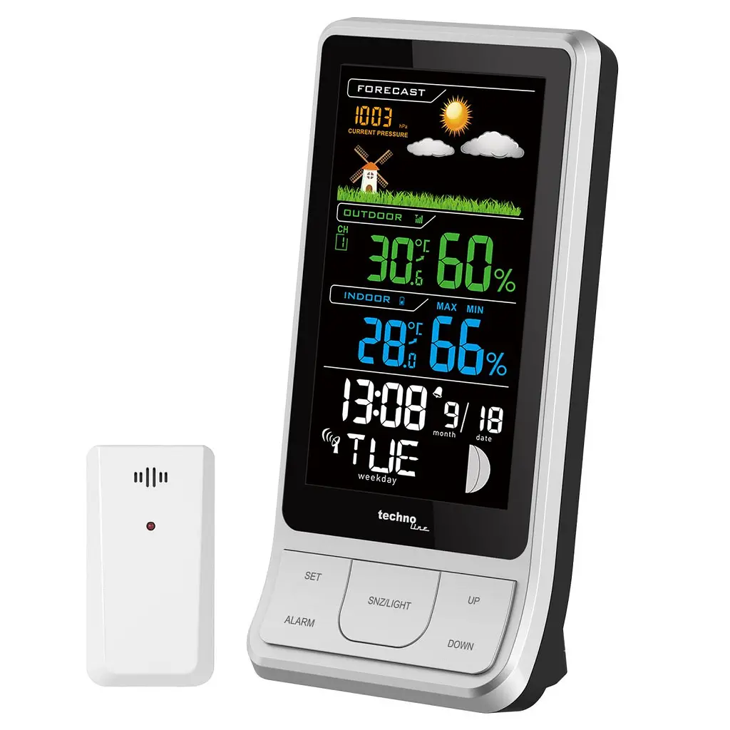 Метеостанція Technoline WS6441 Black/Silver (WS6441) - фото 9