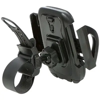 Велодержатель Remax RM-C08 Phone Holder for Bicycle черно-желтый - фото 3