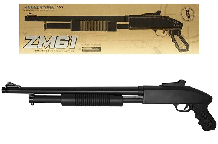 Іграшкова рушниця ZM61 на кульках 6 мм - фото 2