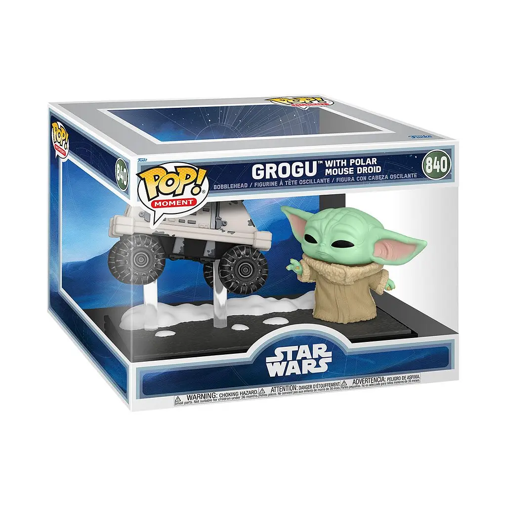 Ігрова фігурка FUNKO POP! Moment серії "Мандалорець і Ґроґу" - ҐРОҐУ І РЕМОНТНИЙ ДРОЇД MSE-6 Funko 90813