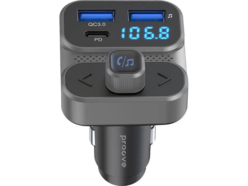 FM-трансмітер Proove FM Launcher Luxor SE 36W Gray (FMLX20120003) - фото 2