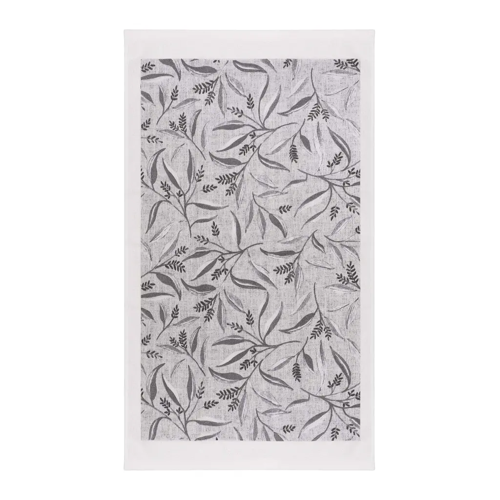 Набір рушничків Ardesto Grey leaves 38х63см, 2шт, 100% бавовна (ART3863GL) - фото 3