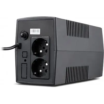 Пристрій безперебійного живлення Vinga LCD 600VA plastic case (VPC-600P) - фото 3
