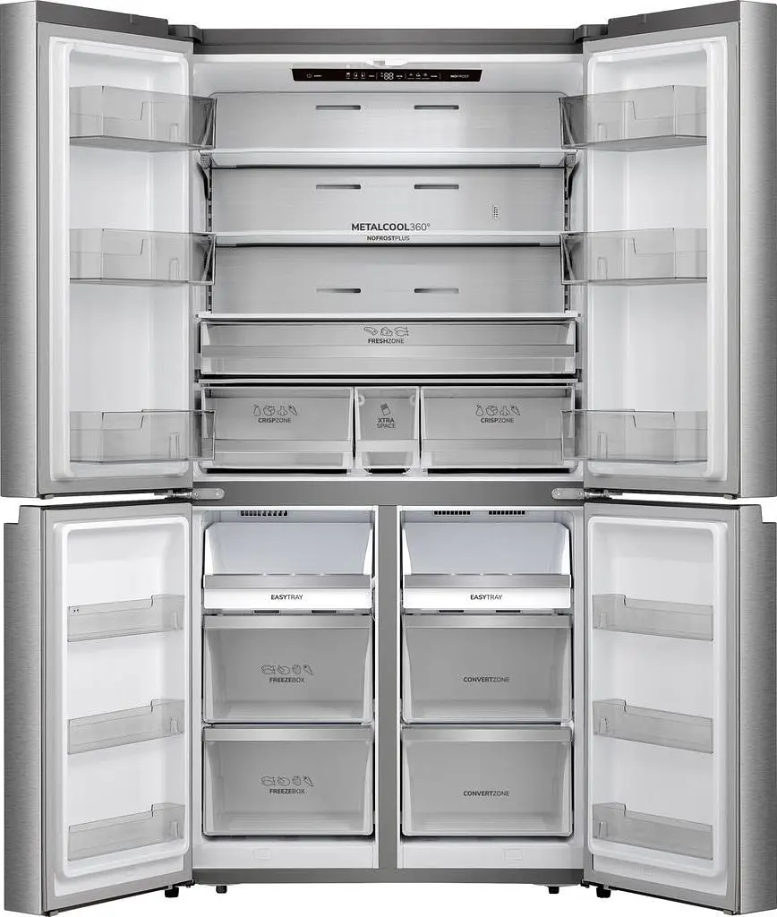 Холодильник з нижньою морозильною камерою Gorenje (NRM918FUX) - фото 3