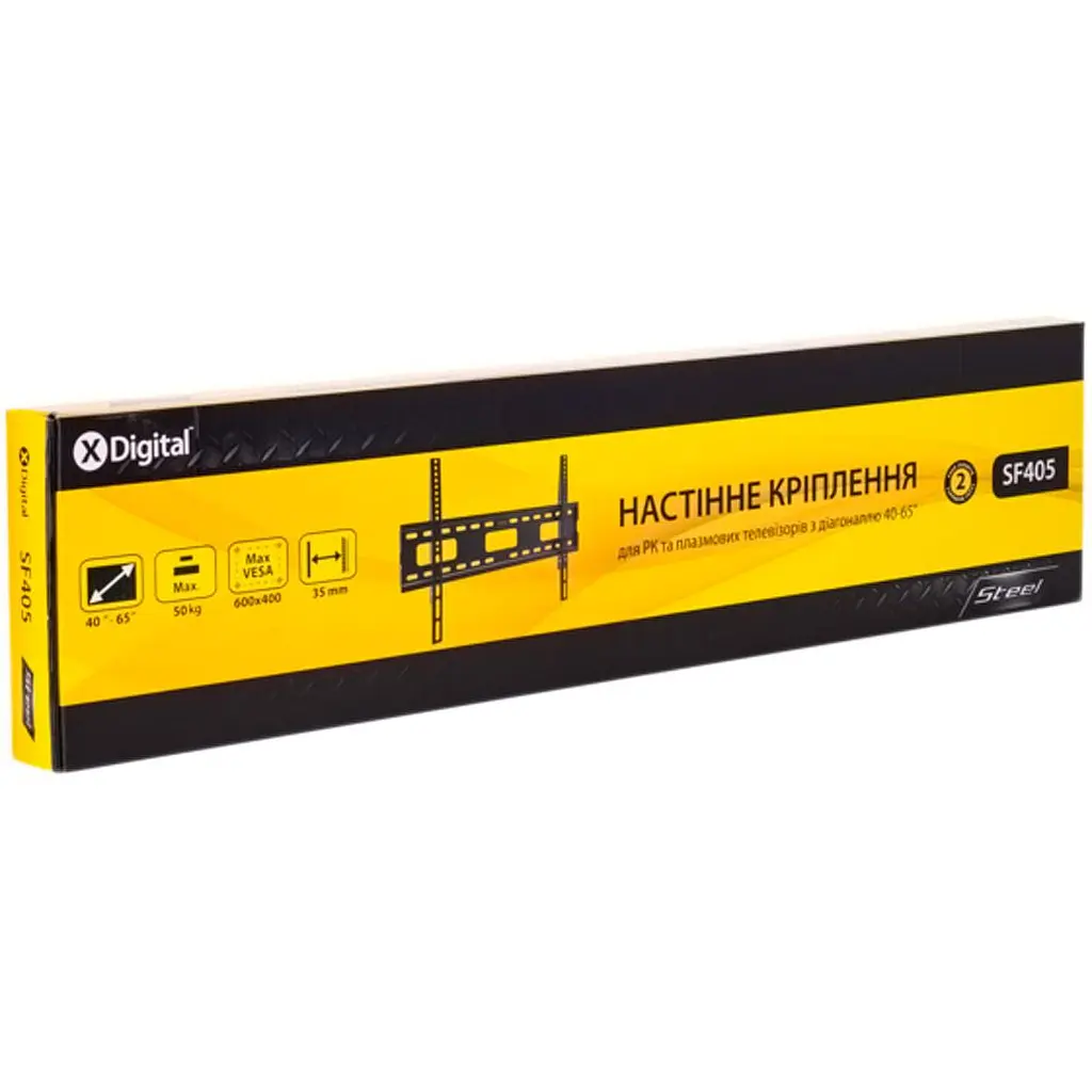 Кріплення для телевізора X-Digital Steel SF405 Black [133619] - фото 3