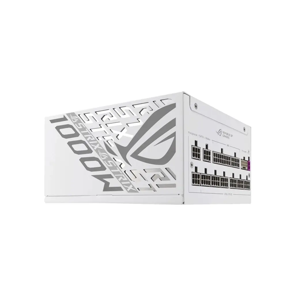 Блок питания ASUS 1000W ROG Strix Platinum White Edition (90YE00W4-B0NA00) - фото 9