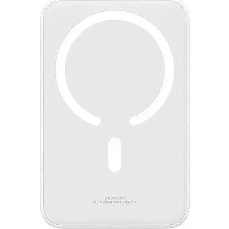 Портативна батарея Powerbank Powerbank Baseus Magnetic Mini Wireless Quick Charging 10000 mAh 30 W PPCX110202 White - фото 4
