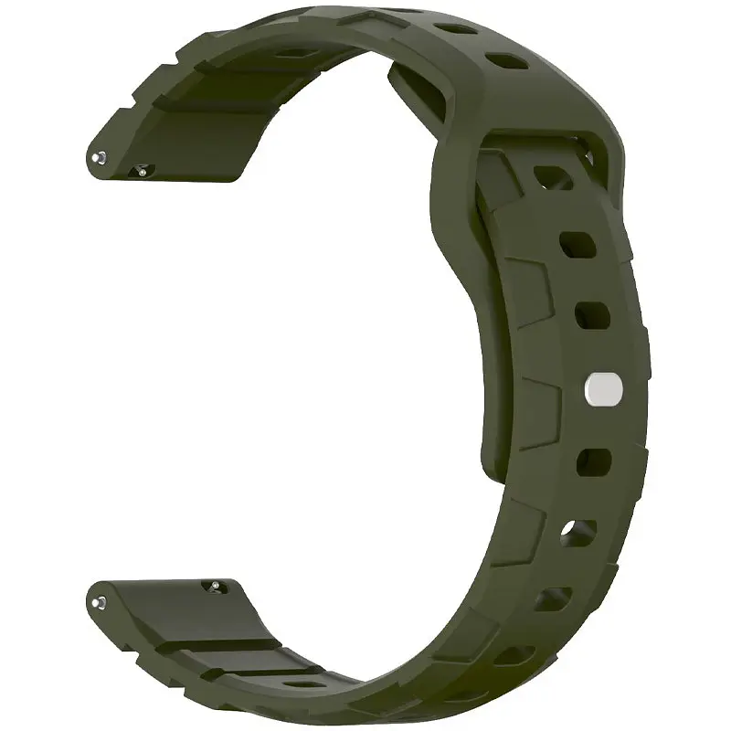 Ремінець Defense 22mm Smart Watch Samsung Galaxy Watch/Amazfit/Huawei Dark Olive (00000077070_4) - фото 2