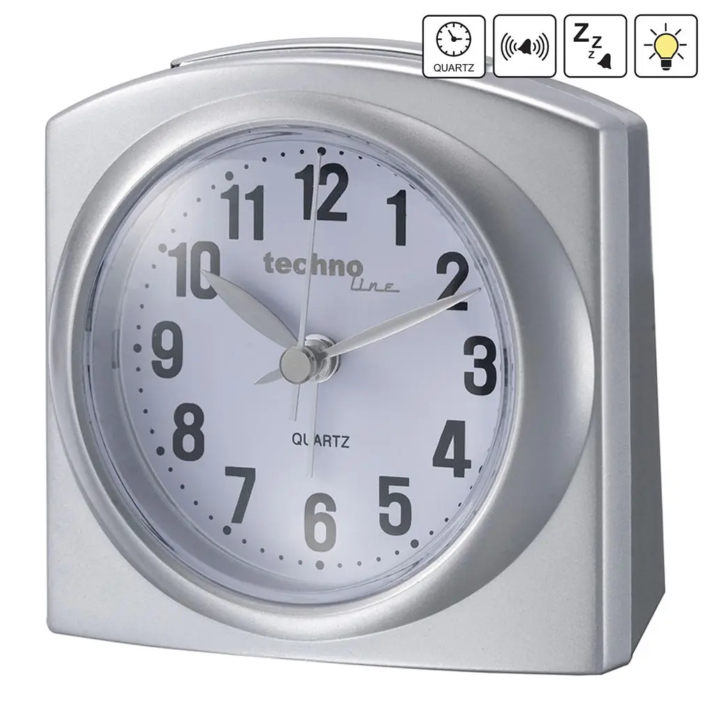 Годинник настільний Technoline Modell L Silver (Modell L silber) - фото 4
