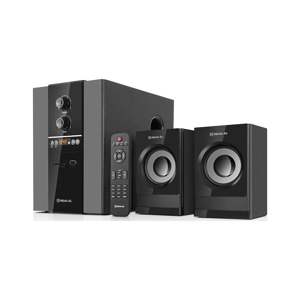 Акустична система REAL-EL M-355 Black (EL121300015) - фото 4