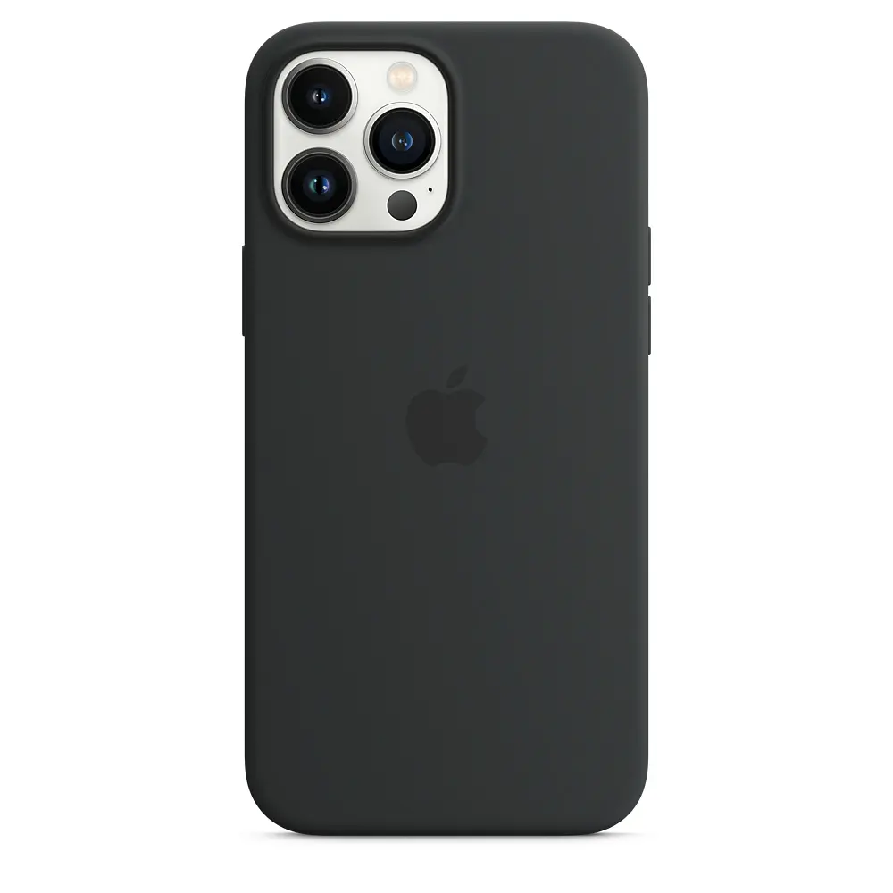 Чохол Silicone Case з MagSafe для Apple iPhone 13 Pro Max (6.7) (Midnight) ААА [63901] - фото 2