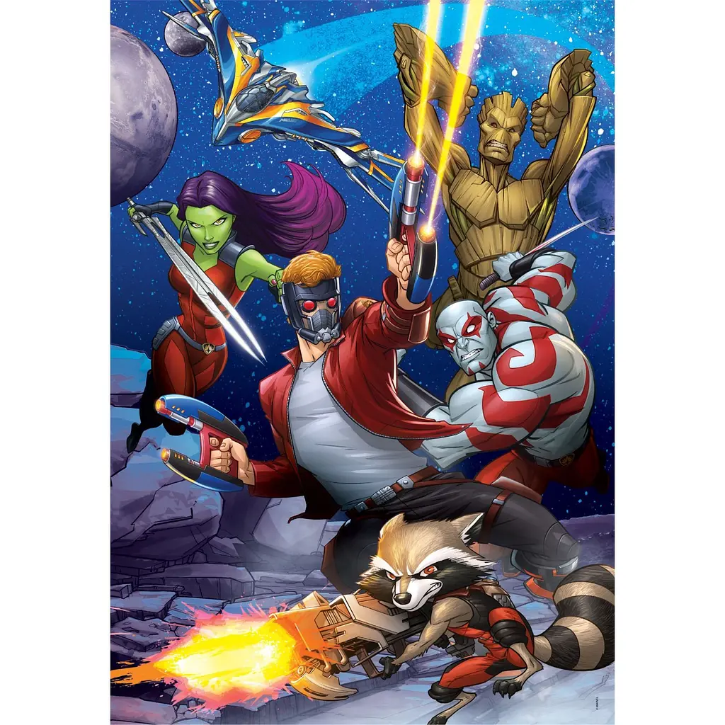 Пазл Marvel Стражи галактики - 180 шт. Clementoni 29783 - фото 2