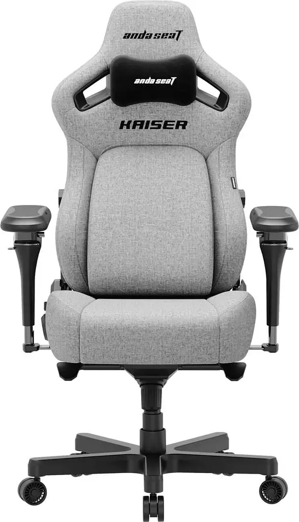 Ігрове крісло Anda Seat Kaiser 4 V2 Ash Grey Fabric Size XL (AD12YDDC-XLL-20-G-CF-03) - фото 2