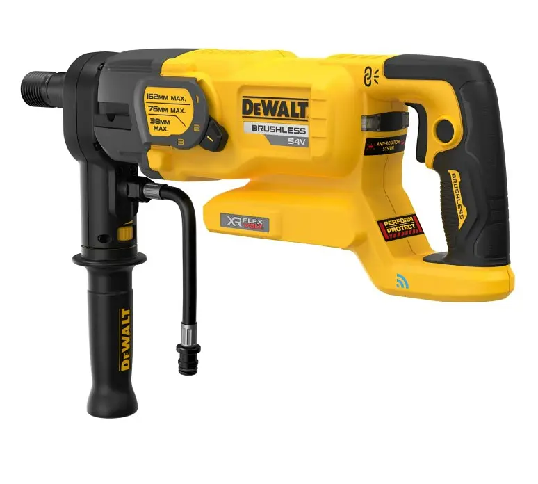 Дриль алмазного свердління акумуляторний DeWALT без АКБ та ЗП (DCD150NK) - фото 4