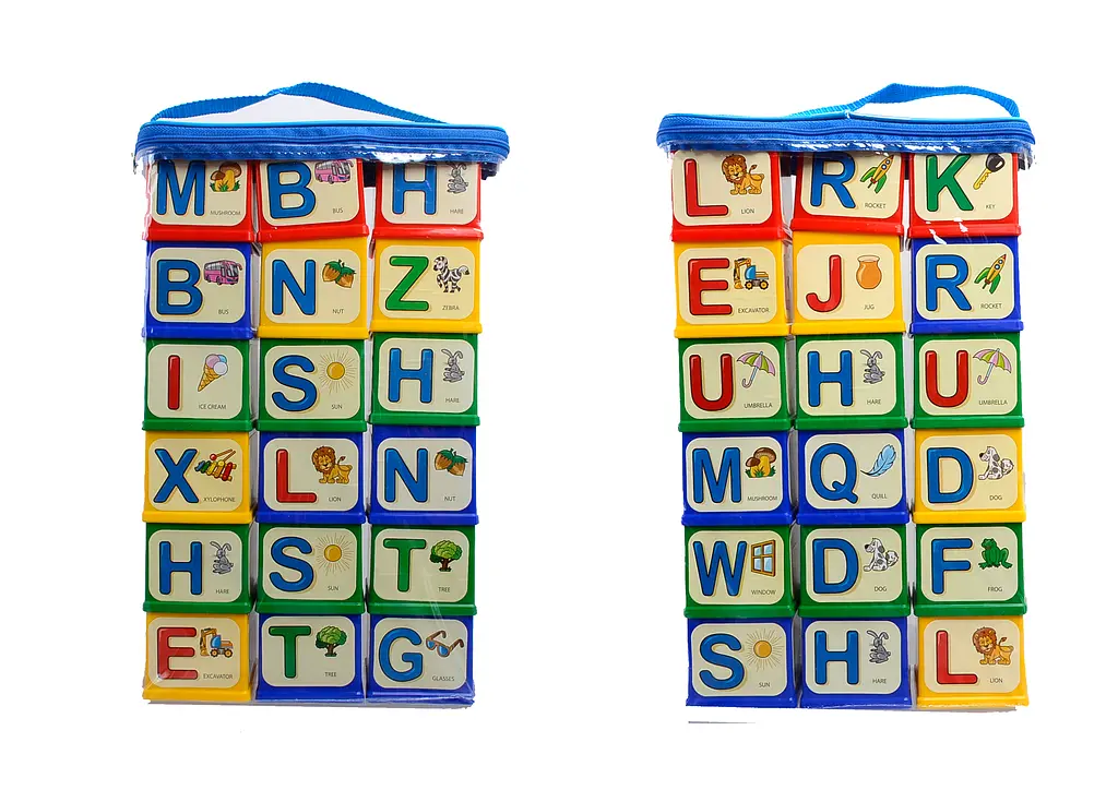 Кубики English Alphabet Юніка - фото 4
