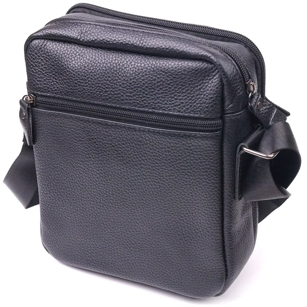 Кожаная сумка мужская Vintage 19х22х6 см sum0022414 - фото 2