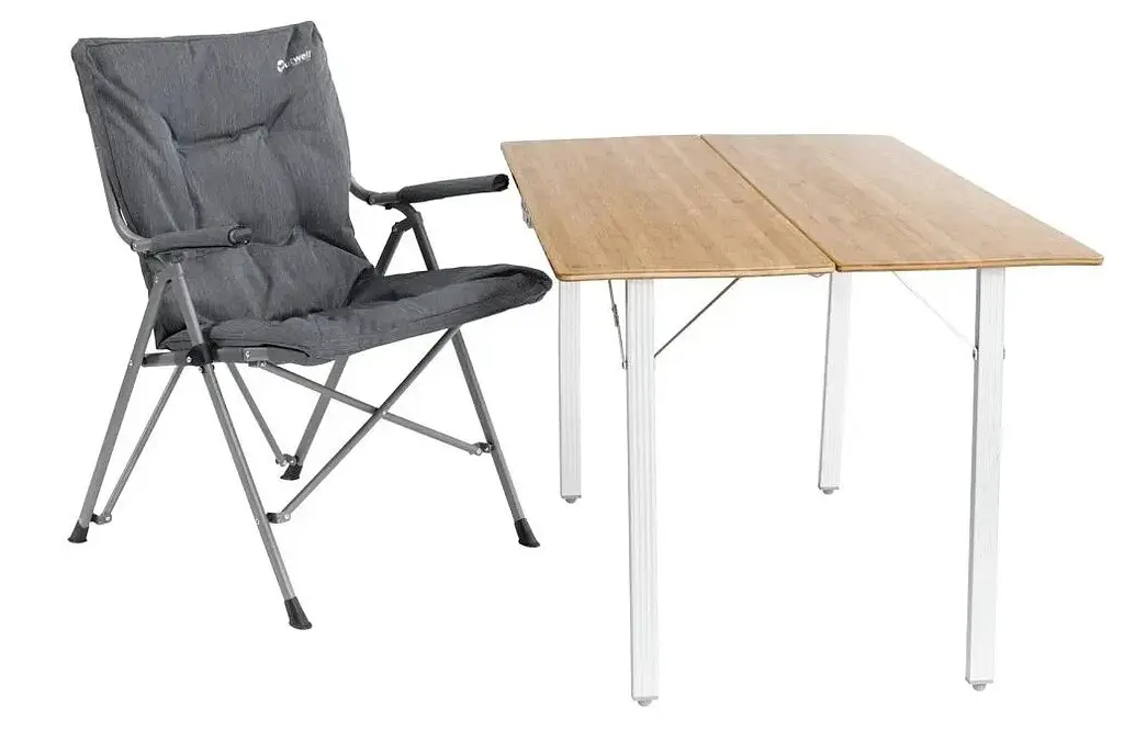 Стілець кемпінговий Outwell Alder Lake Grey (470416) - фото 6