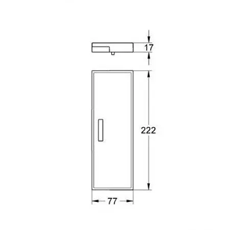 Поличка в ванну Grohe Eurocube 18541000, Білий - фото 2