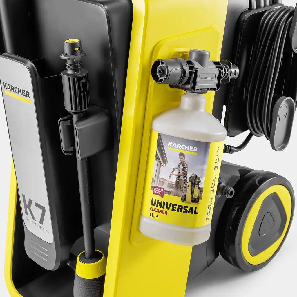 Karcher Мінімійка високого тиску Karcher K 7 Comfort Premium Home 3000Вт 20-180бар 600л/рік шланг 10м 18.83кг - фото 5