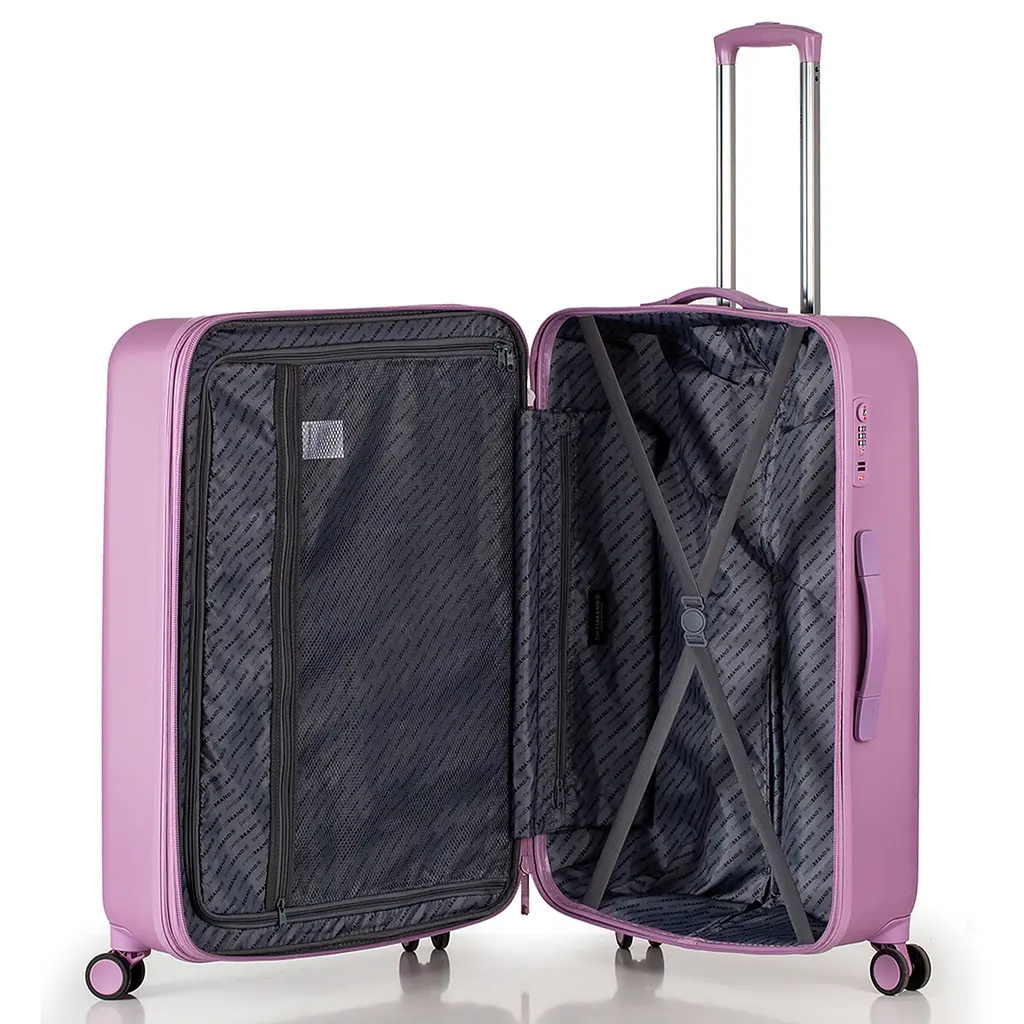 Валіза велика Swissbrand Berlin (L) полікарбонат Violet (SWB_LHBER705L) - фото 3