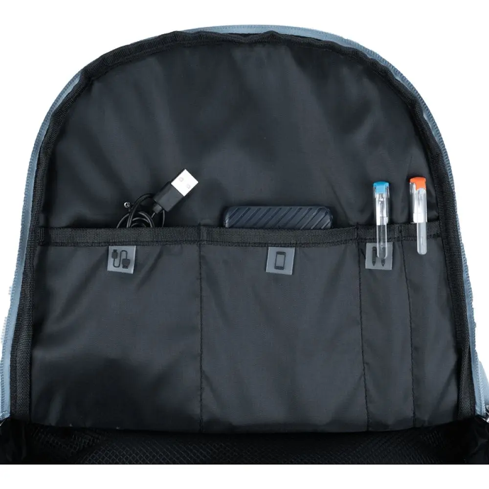 Рюкзак GoPack Education Teens 140 серо-голубой (GO25-140L-2) - фото 11